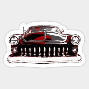 1952 Ford Custom Hot Rod Sticker